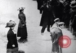 Image of Mounted police break up workers gathering Chicago United States USA, 1910, second 34 stock footage video 65675036804