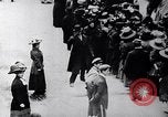 Image of Mounted police break up workers gathering Chicago United States USA, 1910, second 35 stock footage video 65675036804