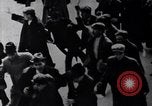Image of Mounted police break up workers gathering Chicago United States USA, 1910, second 47 stock footage video 65675036804