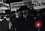 Image of Garment workers demonstrating for better conditions United States USA, 1913, second 15 stock footage video 65675036805