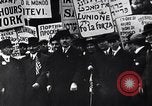 Image of Garment workers demonstrating for better conditions United States USA, 1913, second 17 stock footage video 65675036805