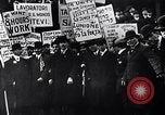 Image of Garment workers demonstrating for better conditions United States USA, 1913, second 18 stock footage video 65675036805