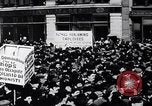 Image of Garment workers demonstrating for better conditions United States USA, 1913, second 23 stock footage video 65675036805