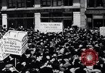 Image of Garment workers demonstrating for better conditions United States USA, 1913, second 24 stock footage video 65675036805
