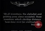 Immagine di La storia dell'aviazione United States USA, 1938, secondo 38 filmato di repertorio 65675036818