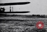 Image of First public demonstration of Wright Brothers airplane Le Mans France, 1908, second 30 stock footage video 65675036820