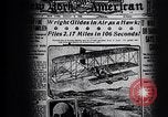 Image of First public demonstration of Wright Brothers airplane Le Mans France, 1908, second 37 stock footage video 65675036820