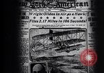 Image of First public demonstration of Wright Brothers airplane Le Mans France, 1908, second 40 stock footage video 65675036820