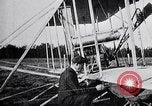Image of First public demonstration of Wright Brothers airplane Le Mans France, 1908, second 49 stock footage video 65675036820