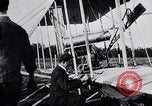 Image of First public demonstration of Wright Brothers airplane Le Mans France, 1908, second 51 stock footage video 65675036820