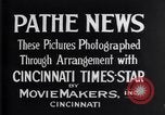 Image of 25th anniversary of first powered flight Dayton Ohio USA, 1928, second 18 stock footage video 65675036856