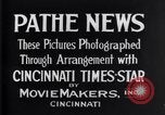 Image of 25th anniversary of first powered flight Dayton Ohio USA, 1928, second 19 stock footage video 65675036856