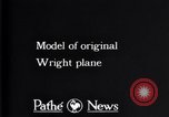 Image of 25th anniversary of first powered flight Dayton Ohio USA, 1928, second 32 stock footage video 65675036856