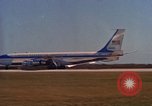Image of President John F Kennedy visits Homestead AFB during Cuban Crisis Florida United States USA, 1962, second 22 stock footage video 65675036864