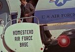 Image of President John F Kennedy visits Homestead AFB during Cuban Crisis Florida United States USA, 1962, second 51 stock footage video 65675036864