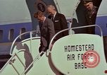 Image of President John F Kennedy visits Homestead AFB during Cuban Crisis Florida United States USA, 1962, second 53 stock footage video 65675036864