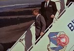 Image of President John F Kennedy visits Homestead AFB during Cuban Crisis Florida United States USA, 1962, second 56 stock footage video 65675036864