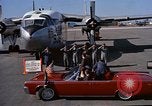 Image of President John F Kennedy inspects aircraft Florida United States USA, 1962, second 6 stock footage video 65675036866