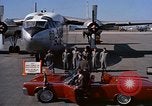 Image of President John F Kennedy inspects aircraft Florida United States USA, 1962, second 9 stock footage video 65675036866