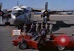 Image of President John F Kennedy inspects aircraft Florida United States USA, 1962, second 10 stock footage video 65675036866