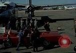 Image of President John F Kennedy inspects aircraft Florida United States USA, 1962, second 19 stock footage video 65675036866