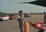 Image of President John F Kennedy inspects aircraft Florida United States USA, 1962, second 26 stock footage video 65675036866