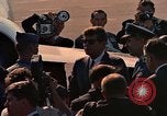 Image of President John F Kennedy inspects aircraft Florida United States USA, 1962, second 45 stock footage video 65675036866