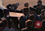 Image of President John F Kennedy inspects aircraft Florida United States USA, 1962, second 47 stock footage video 65675036866