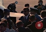 Image of President John F Kennedy inspects aircraft Florida United States USA, 1962, second 48 stock footage video 65675036866