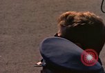 Image of President John F Kennedy inspects aircraft Florida United States USA, 1962, second 60 stock footage video 65675036866