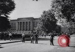 Image of James Hood and Vivian Malone enter University of Alabama Tuscaloosa Alabama USA, 1963, second 9 stock footage video 65675036867