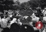 Image of James Hood and Vivian Malone enter University of Alabama Tuscaloosa Alabama USA, 1963, second 15 stock footage video 65675036867