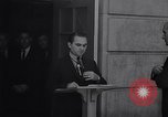 Image of James Hood and Vivian Malone enter University of Alabama Tuscaloosa Alabama USA, 1963, second 32 stock footage video 65675036867