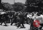 Image of James Hood and Vivian Malone enter University of Alabama Tuscaloosa Alabama USA, 1963, second 37 stock footage video 65675036867