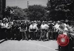 Image of James Hood and Vivian Malone enter University of Alabama Tuscaloosa Alabama USA, 1963, second 42 stock footage video 65675036867