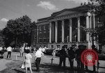 Image of James Hood and Vivian Malone enter University of Alabama Tuscaloosa Alabama USA, 1963, second 45 stock footage video 65675036867