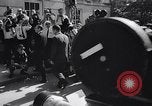 Image of James Hood and Vivian Malone enter University of Alabama Tuscaloosa Alabama USA, 1963, second 52 stock footage video 65675036867
