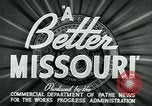 Image of developments in Missouri Missouri United States USA, 1937, second 6 stock footage video 65675036887