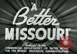 Image of developments in Missouri Missouri United States USA, 1937, second 9 stock footage video 65675036887