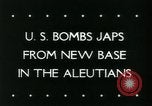 Immagine di Nuova base per i bombardieri Aleutian Islands Alaska USA, 1943, secondo 32 filmato di repertorio 65675036893