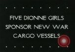 Image of Dionne quintuplets New York United States USA, 1943, second 3 stock footage video 65675036894
