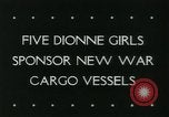 Image of Dionne quintuplets New York United States USA, 1943, second 4 stock footage video 65675036894