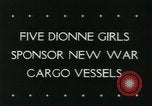 Image of Dionne quintuplets New York United States USA, 1943, second 5 stock footage video 65675036894
