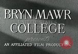 Immagine di Bryn Mawr College Philadelphia Pennsylvania USA, 1948, secondo 7 filmato di repertorio 65675036899