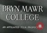 Immagine di Bryn Mawr College Philadelphia Pennsylvania USA, 1948, secondo 8 filmato di repertorio 65675036899