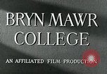 Immagine di Bryn Mawr College Philadelphia Pennsylvania USA, 1948, secondo 9 filmato di repertorio 65675036899