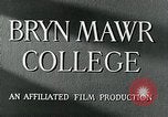 Immagine di Bryn Mawr College Philadelphia Pennsylvania USA, 1948, secondo 10 filmato di repertorio 65675036899
