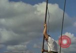 Standbild Luftbrücke der Straßenbau Ausrüstungen Chiloya Peru, 1966, aus Sekunde 9 historischem Filmmaterial Videoclip 65675036907