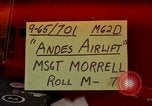 Image of Andes Airlift of construction equipment Chiloya Peru, 1966, second 1 stock footage video 65675036926