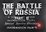 Image of World War II in Russia Russia Soviet Union, 1943, second 13 stock footage video 65675036935